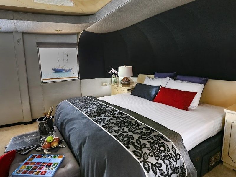 Comfortable and spacious cabins
